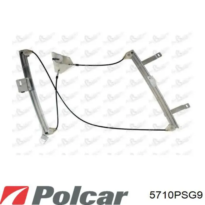 Do koszyka 1619991480 Peugeot/Citroen Mechanizm podnoszenia szyby drzwi przednich lewych