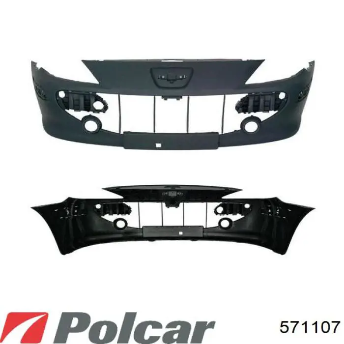 Do koszyka 9653431580 Peugeot/Citroen Zderzak przedni