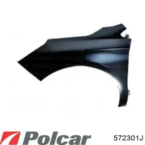 Błotnik przedni lewy Peugeot 206 SW kombi (2E, K) (2002 - 2006) cena, od 59,37 USD