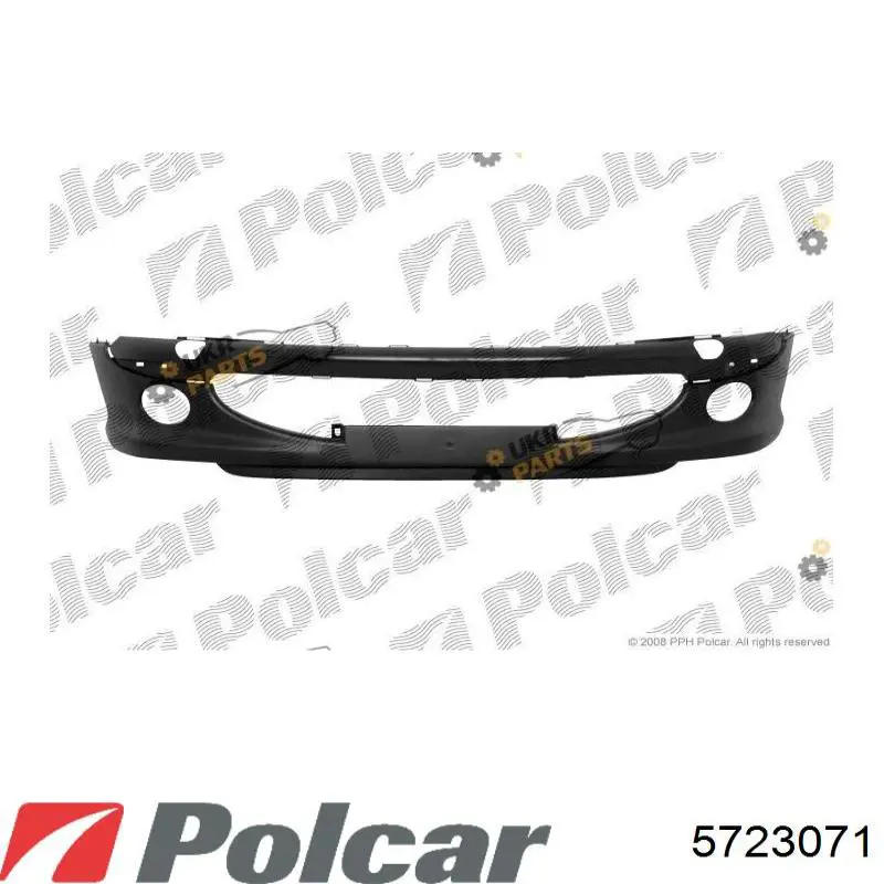 Do koszyka 7401N2 Peugeot/Citroen Zderzak przedni