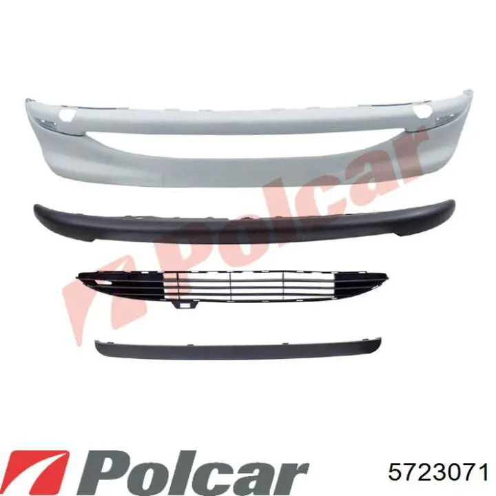 Do koszyka 5723071 Polcar Zderzak przedni