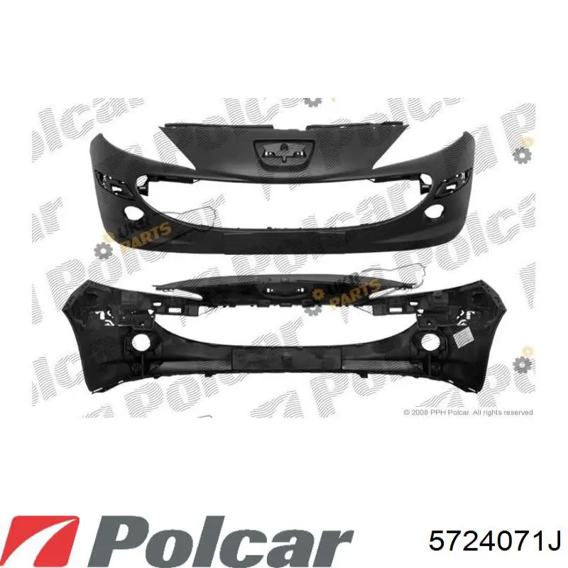 Zderzak przedni Peugeot/Citroen 7401EQ cena, od 141,17 USD