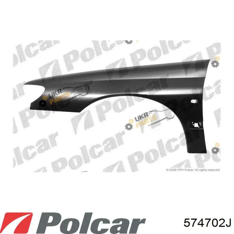 Błotnik przedni prawy Peugeot/Citroen 00007840L6 cena, od 2,32 USD