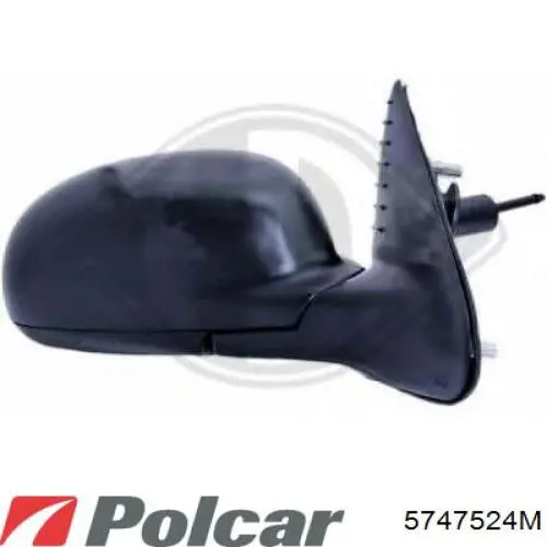 Do koszyka 8149SA Peugeot/Citroen Lusterko wsteczne prawe