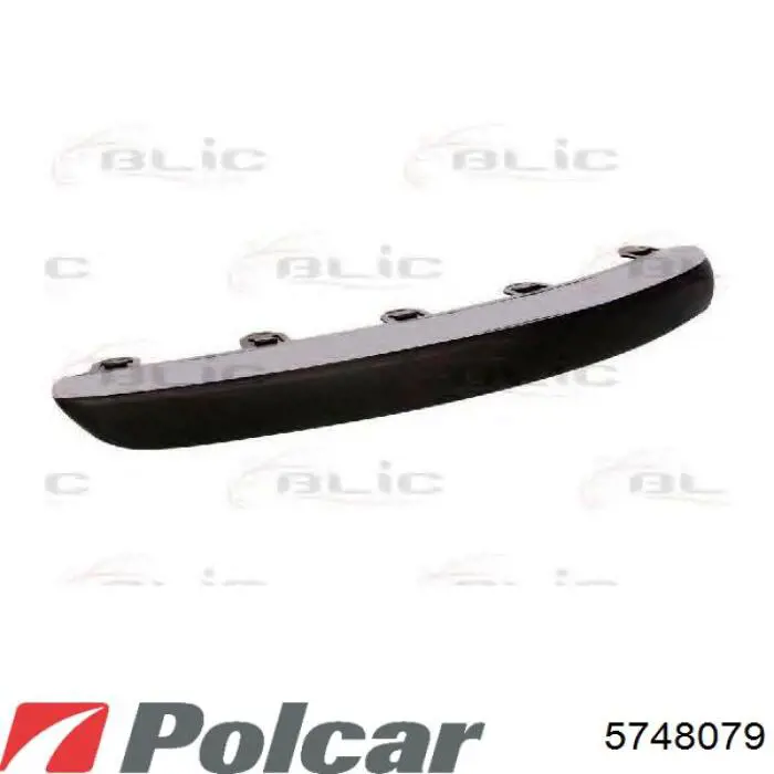 Do koszyka 5748079 Polcar Zaślepka haku holowniczego zderzaka przednia