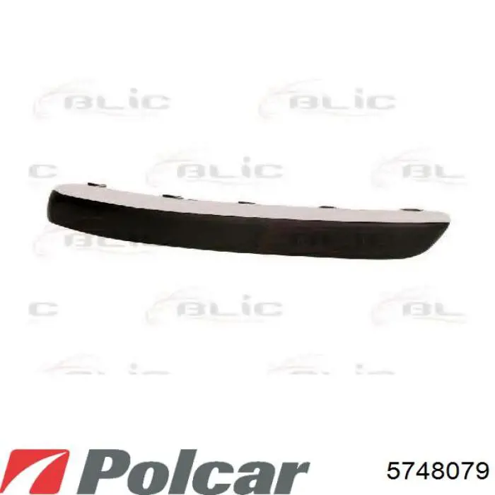 5748079 Polcar Zaślepka haku holowniczego zderzaka przednia