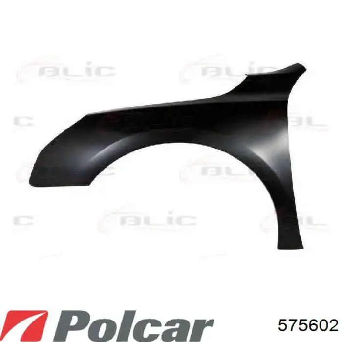Błotnik przedni prawy Polcar 575602 cena, od 157,22 USD