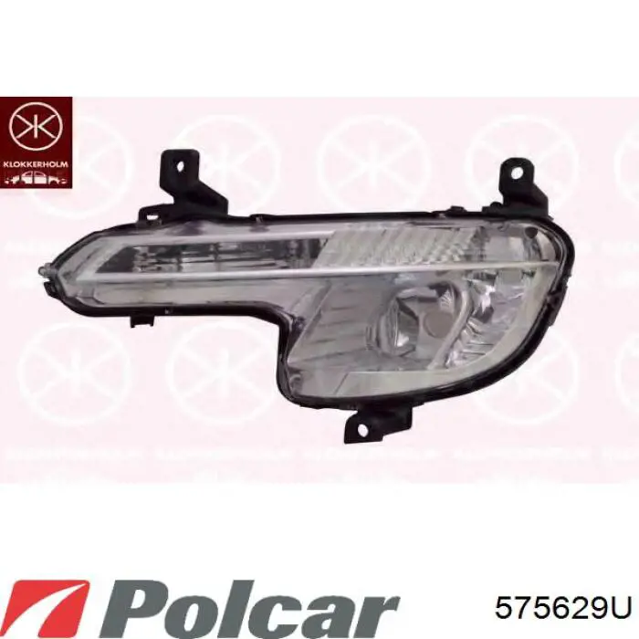 Do koszyka 6208W2 Peugeot/Citroen Lampa przeciwmgielna lewa