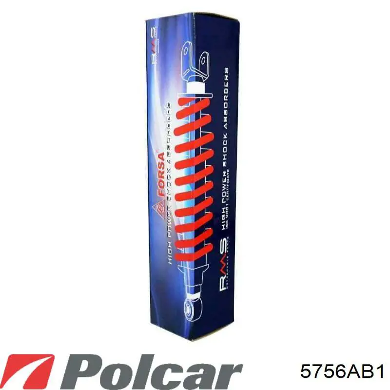 5756AB1 Polcar Amortyzator klapy bagażnika (3/5 drzwi-tylnych)