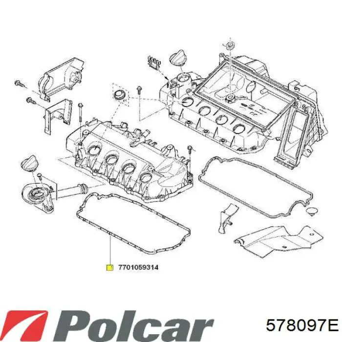 9685463380 Peugeot/Citroen Przednia lampa przeciwmgielna tylna lewa