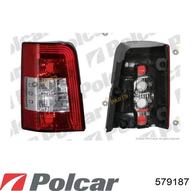 Do koszyka 6350Z0 Peugeot/Citroen Lampa zespolona tylna lewa
