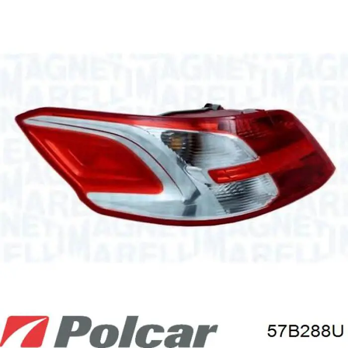 Do koszyka Lampa zespolona tylna prawa Peugeot 301  