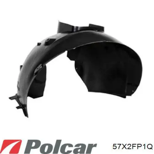 Nadkole błotnika przedniego lewe do Peugeot 5008 II 