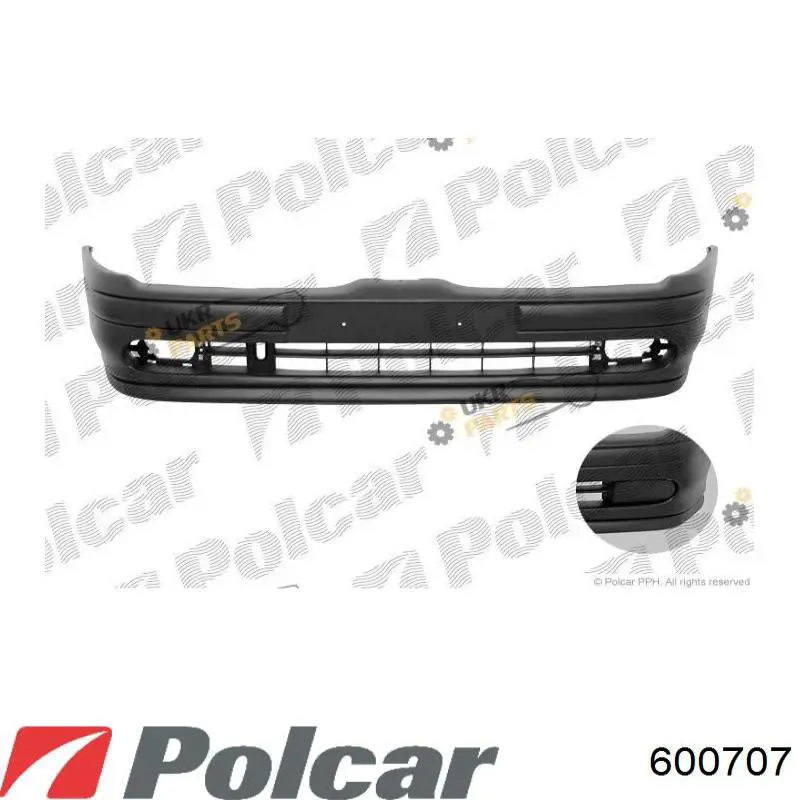 Do koszyka 7701476606 Renault (RVI) Zderzak przedni