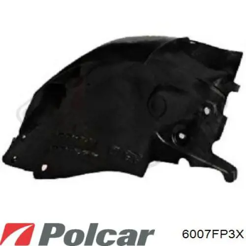 Do koszyka 7700434563 Renault (RVI) Nadkole błotnika przedniego prawe przednie