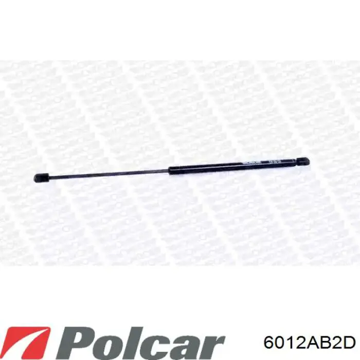 6012AB2D Polcar Amortyzator klapy bagażnika (3/5 drzwi-tylnych)