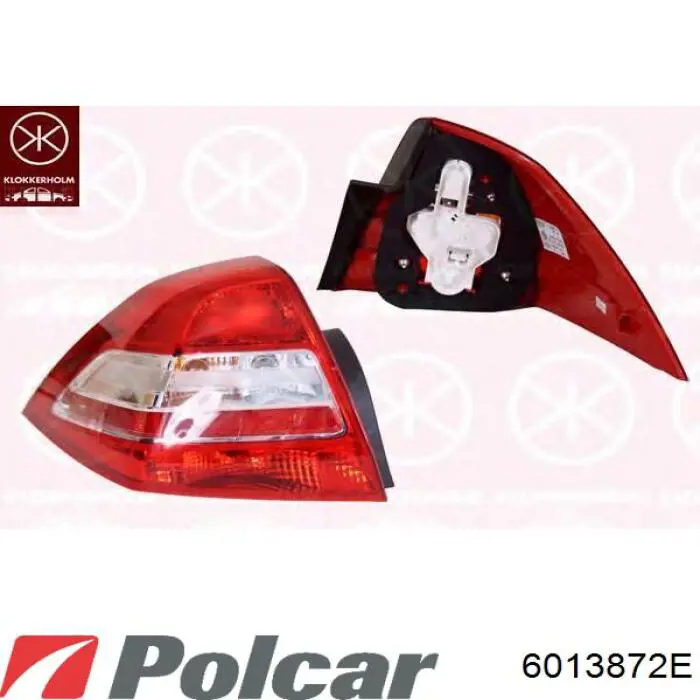 Do koszyka 5030345 Autotechteile Lampa zespolona tylna lewa