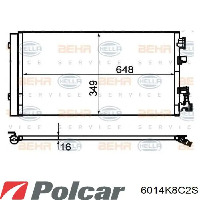  Polcar 6014K8C2S