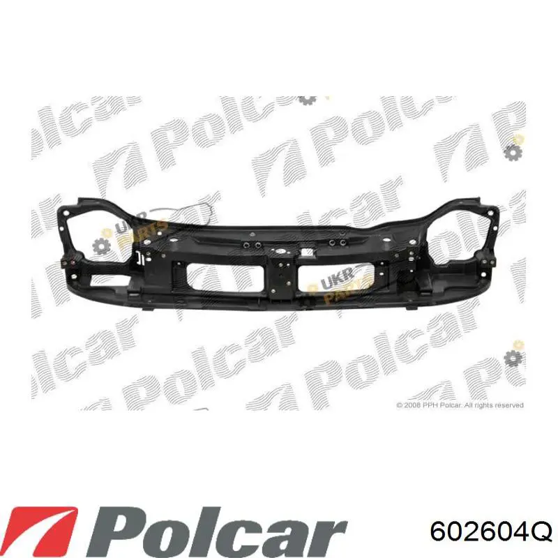 Osłona chłodnicy kompletna (panel mocowania reflektorów) Polcar 602604Q cena, od 119,18 USD