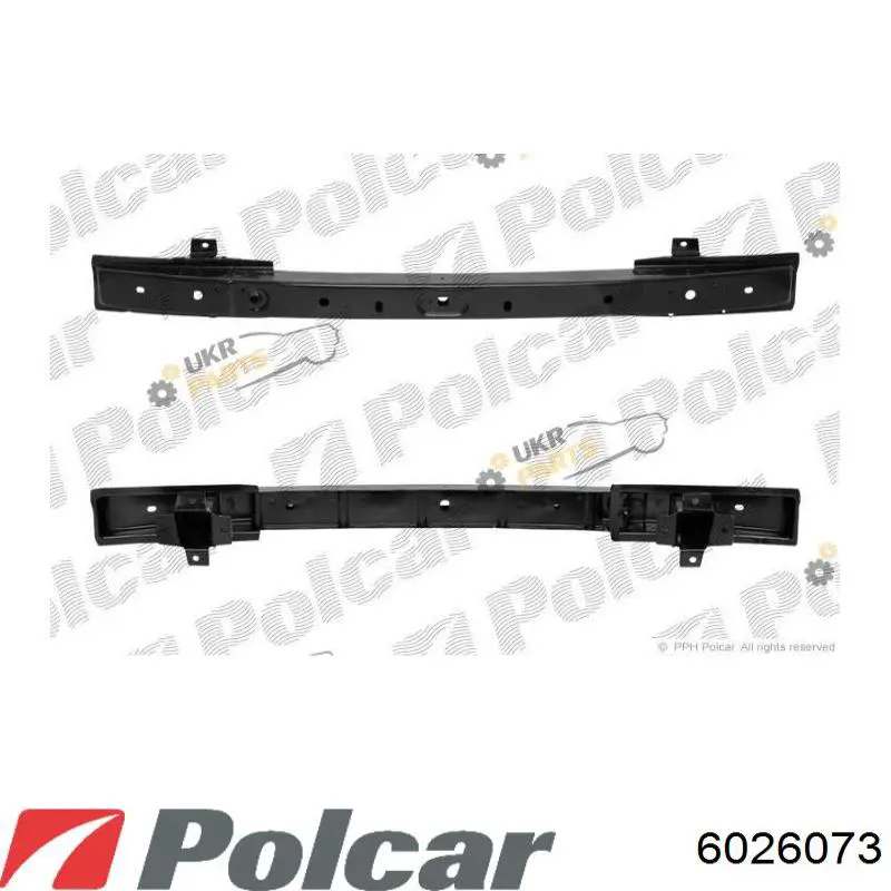 Wzmocnienie zderzaka przedniego Nissan Primastar awangarda (X83) (2002 - 2026) cena, od 125,22 USD