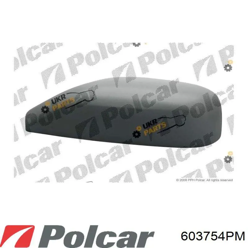 Do koszyka 8200000508 Renault (RVI) Nakładka (pokrywa) lusterka wstecznego lewa