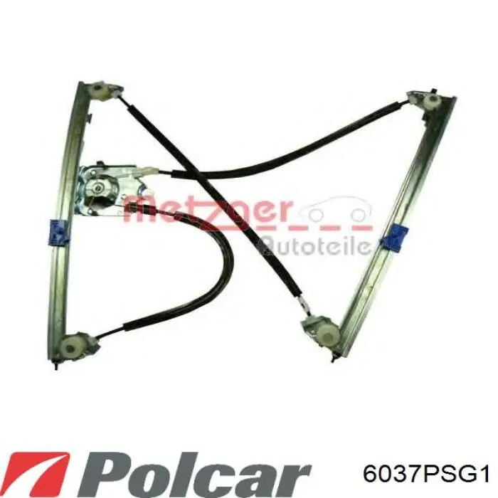 Do koszyka 6037PSG1 Polcar Mechanizm podnoszenia szyby drzwi przednich lewych