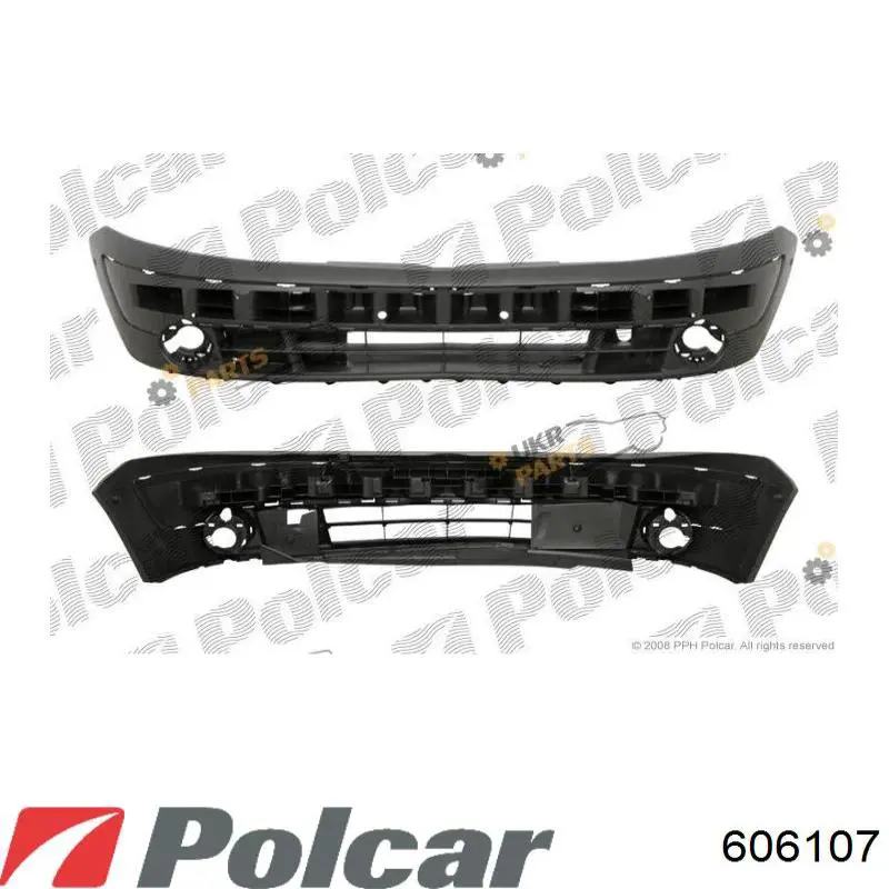 Do koszyka 6061072 Polcar Zderzak przedni