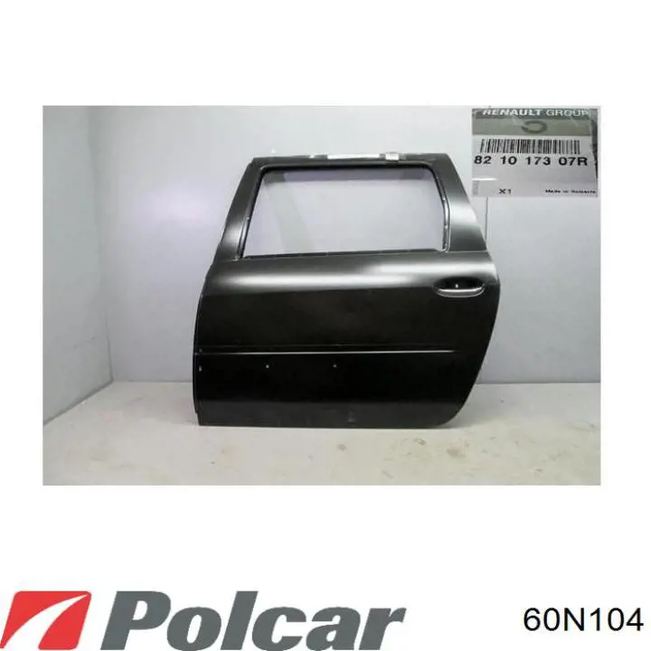 Osłona chłodnicy kompletna (panel mocowania reflektorów) 60N104 Polcar