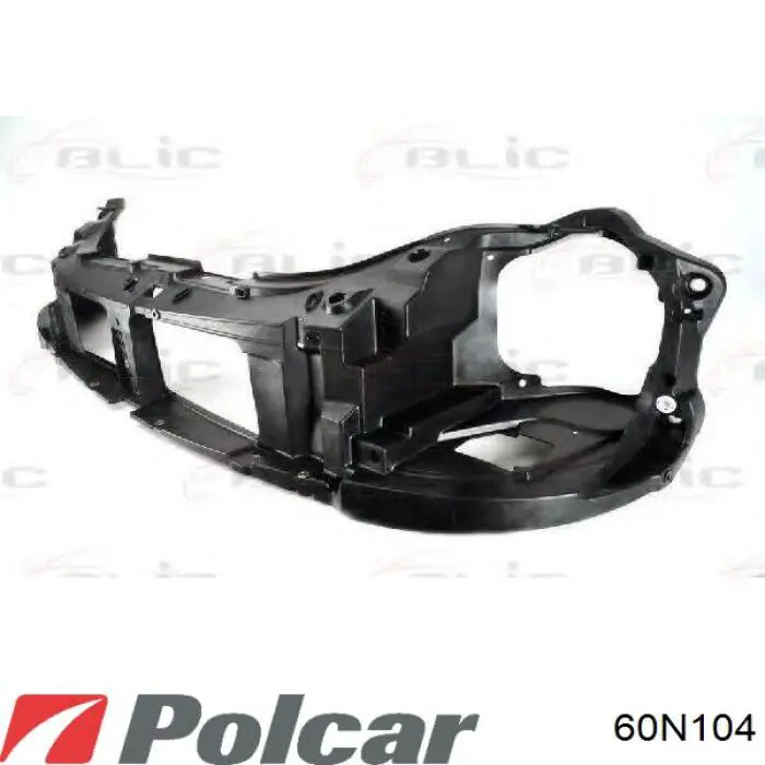 Osłona chłodnicy kompletna (panel mocowania reflektorów) Polcar 60N104 cena, od 217,63 USD