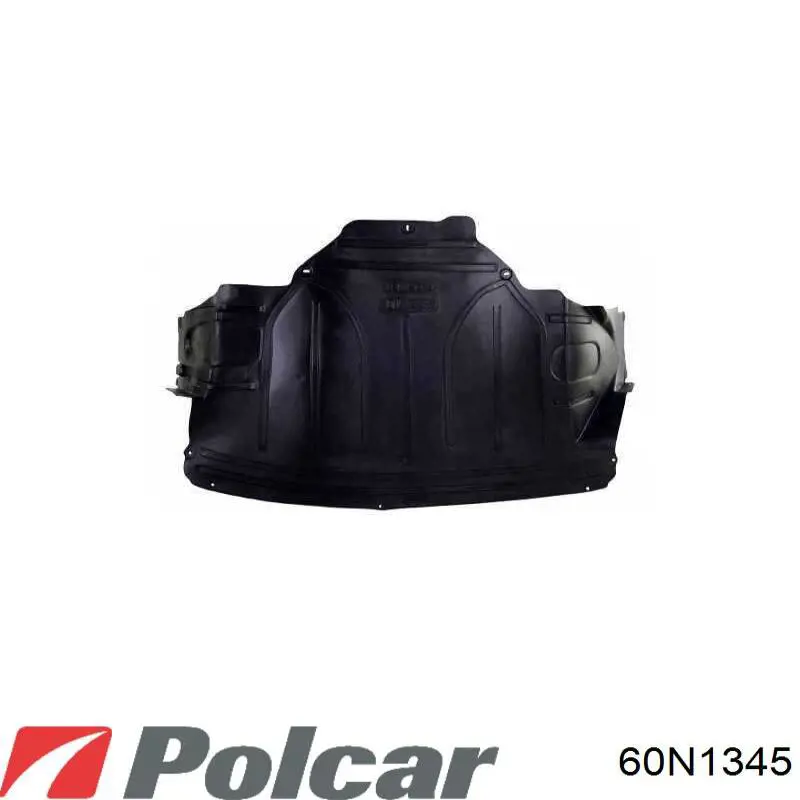 Do koszyka 60N1345 Polcar Osłona silnika, miski (przedziału silnika)