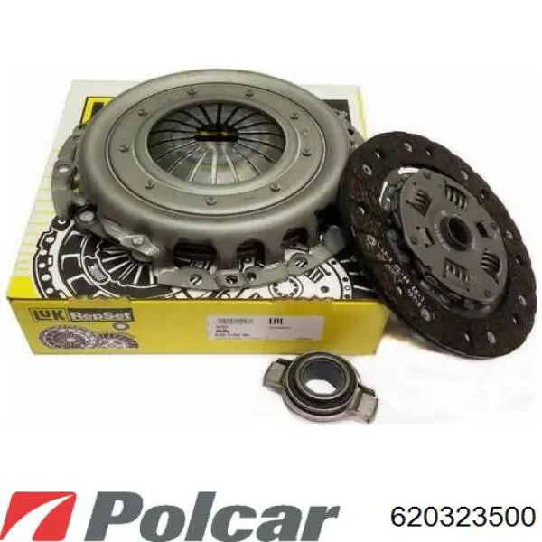 HDK071 VALEO Zestaw sprzęgła (3 części)