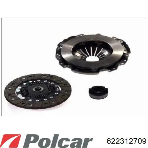 Do koszyka 7711497536 Renault (RVI) Zestaw sprzęgła (3 części)