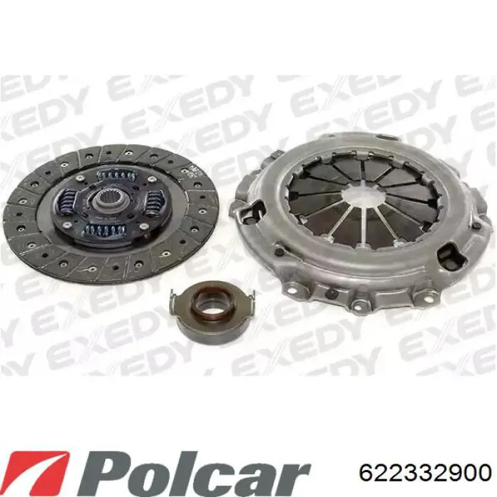 Zestaw sprzęgła (3 części) Honda 22105RNA305 cena, od 183,48 USD