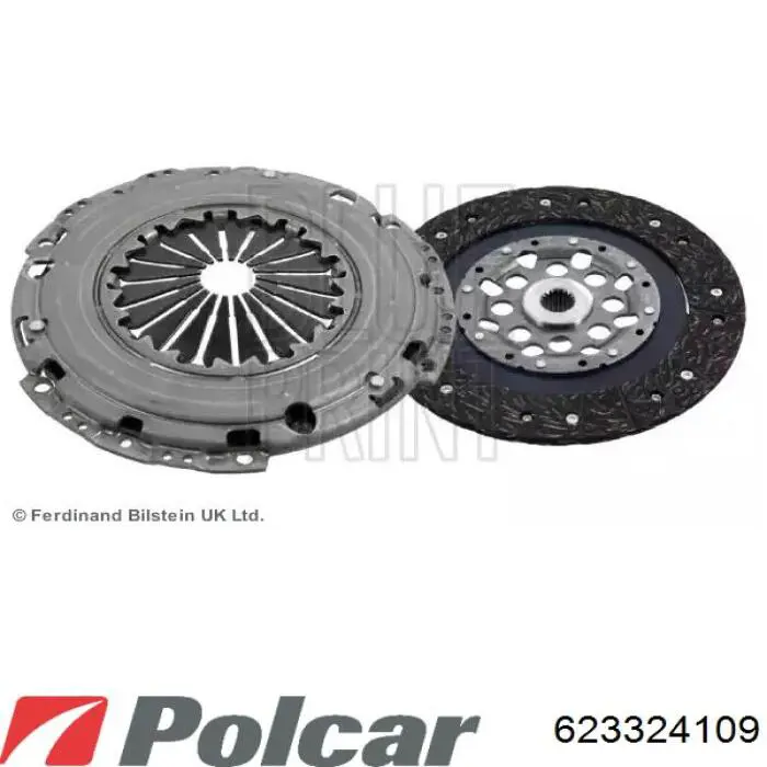 Do koszyka 2052L1 Peugeot/Citroen Zestaw sprzęgła (3 części)