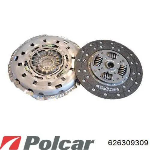 Zestaw sprzęgła (3 części) Peugeot/Citroen 053756 cena, od 119,18 USD