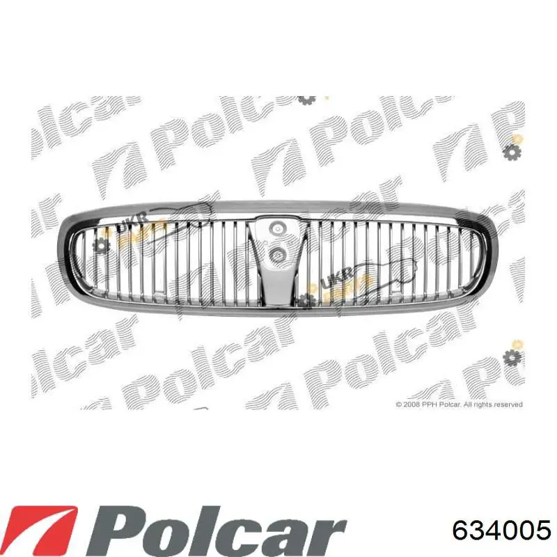 Atrapa chłodnicy Rover 400 sedana (RT) (1995 - 1999) cena, od 24,02 USD