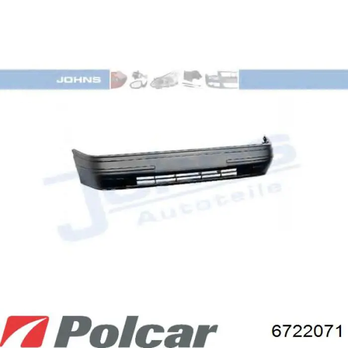 Zderzak przedni Polcar 6722071