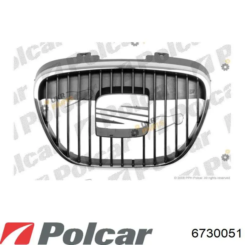 Do koszyka 6L0853651E VAG Atrapa chłodnicy
