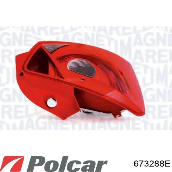 Do koszyka 6J4945096 VAG Lampa zespolona tylna prawa