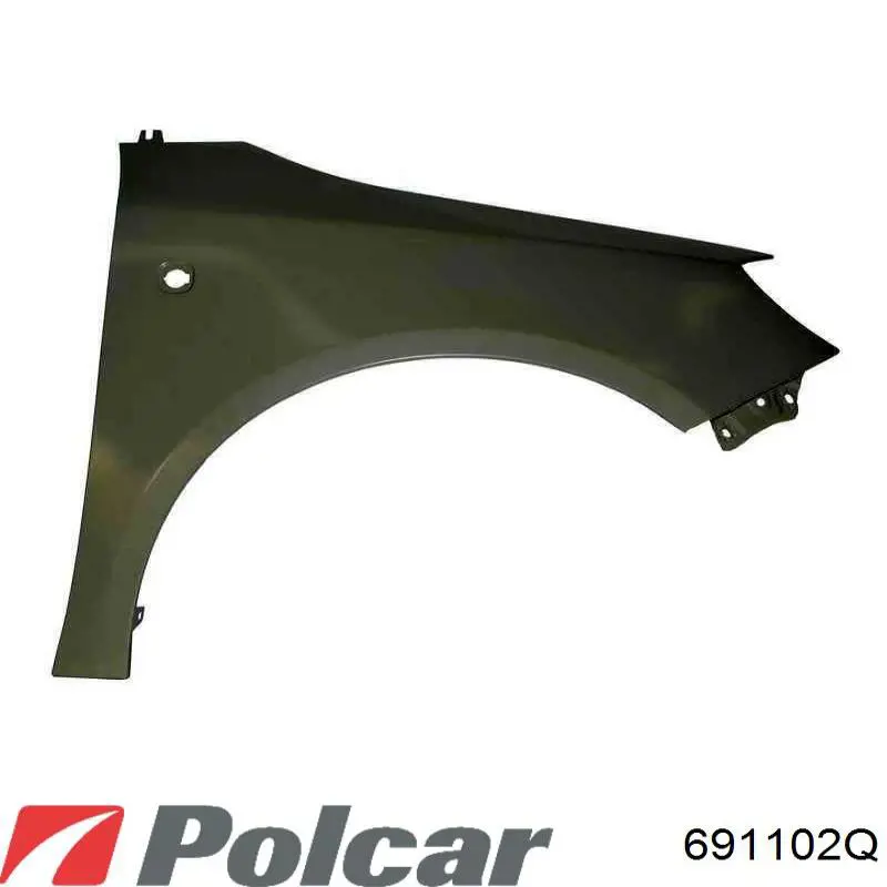 Błotnik przedni prawy Volkswagen Caddy II ulec poprawie (9U7) (1996 - 2004) cena, od 78,90 USD