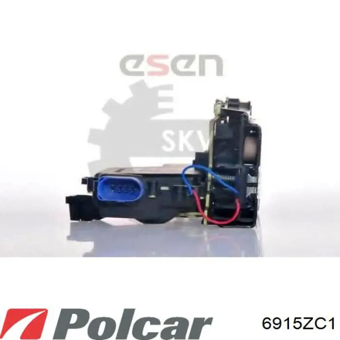 Zamek drzwi przednich lewych Polcar 6915ZC1 cena, od 34,88 USD