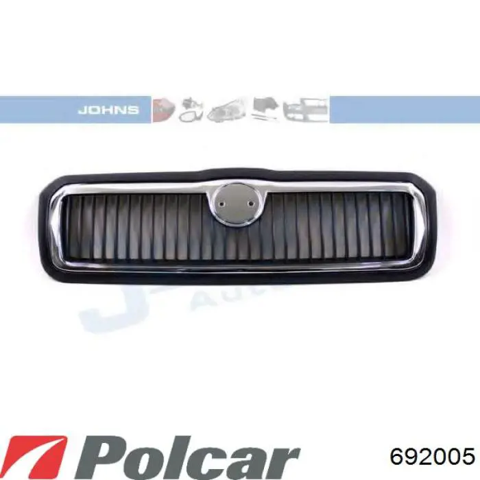 Do koszyka 1U0853653 VAG Atrapa chłodnicy