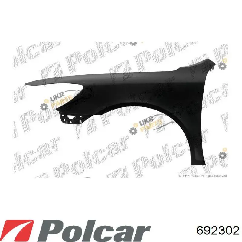 Do koszyka 1Z0821106D VAG Błotnik przedni prawy