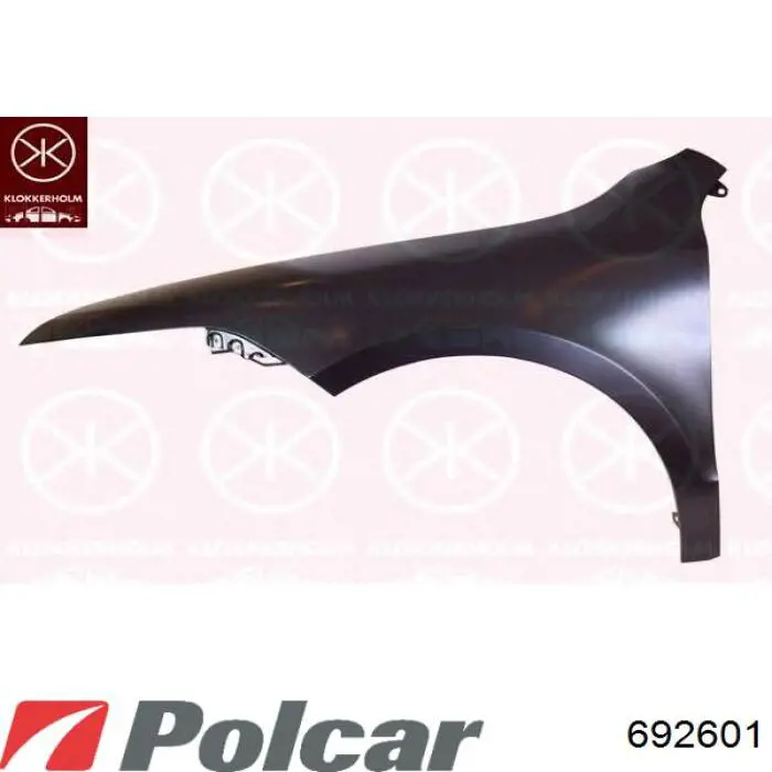 Błotnik przedni lewy Tempest 0451864311 cena, od 150,23 USD