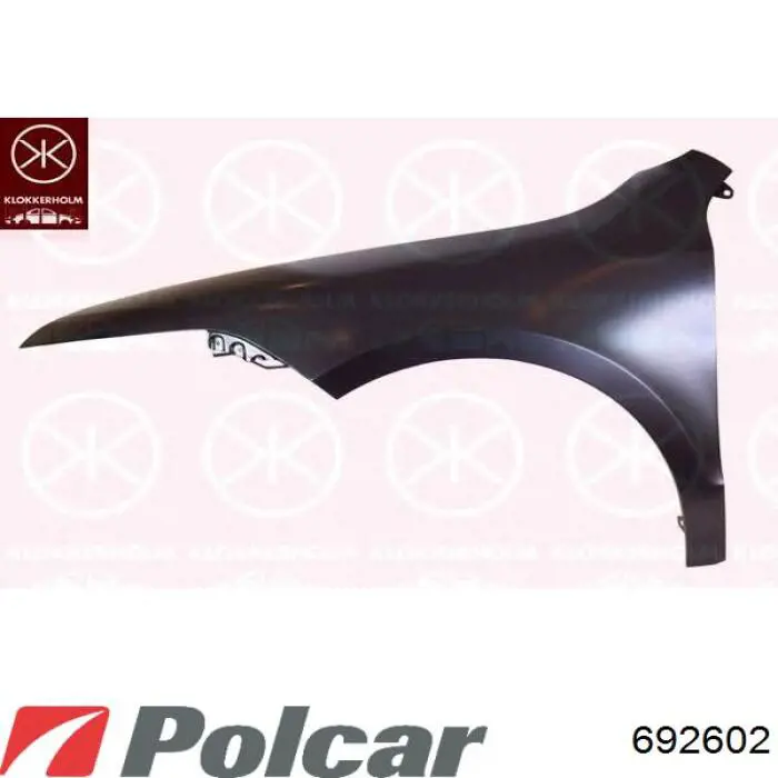  Błotnik przedni prawy Skoda SuperB 2