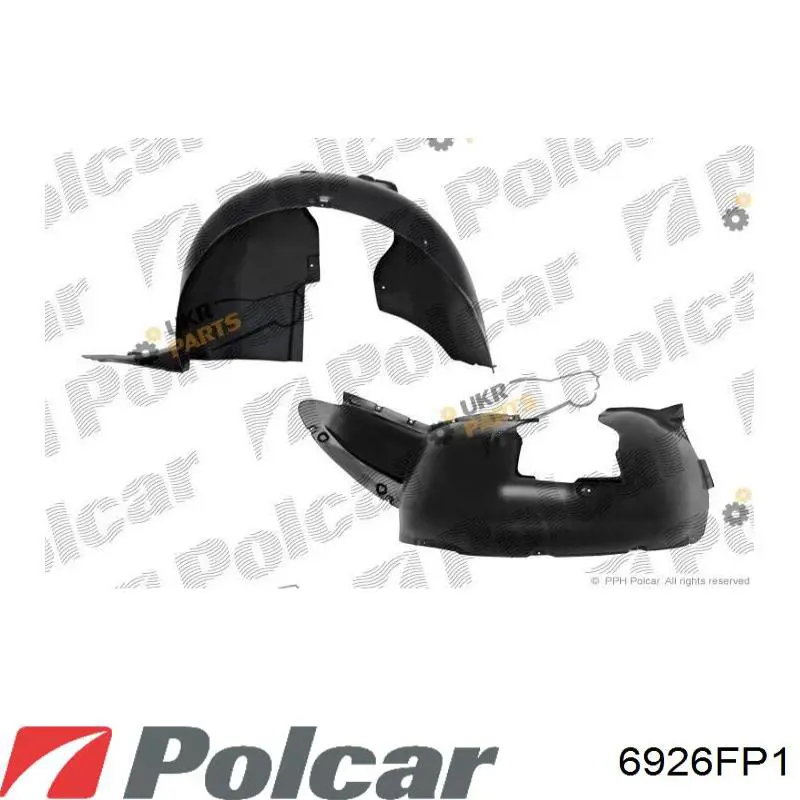 Nadkole błotnika przedniego prawe VAG 3T0809958 cena, od 21,61 USD