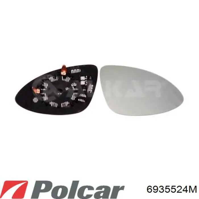 Lusterko wsteczne prawe 6935524M Polcar