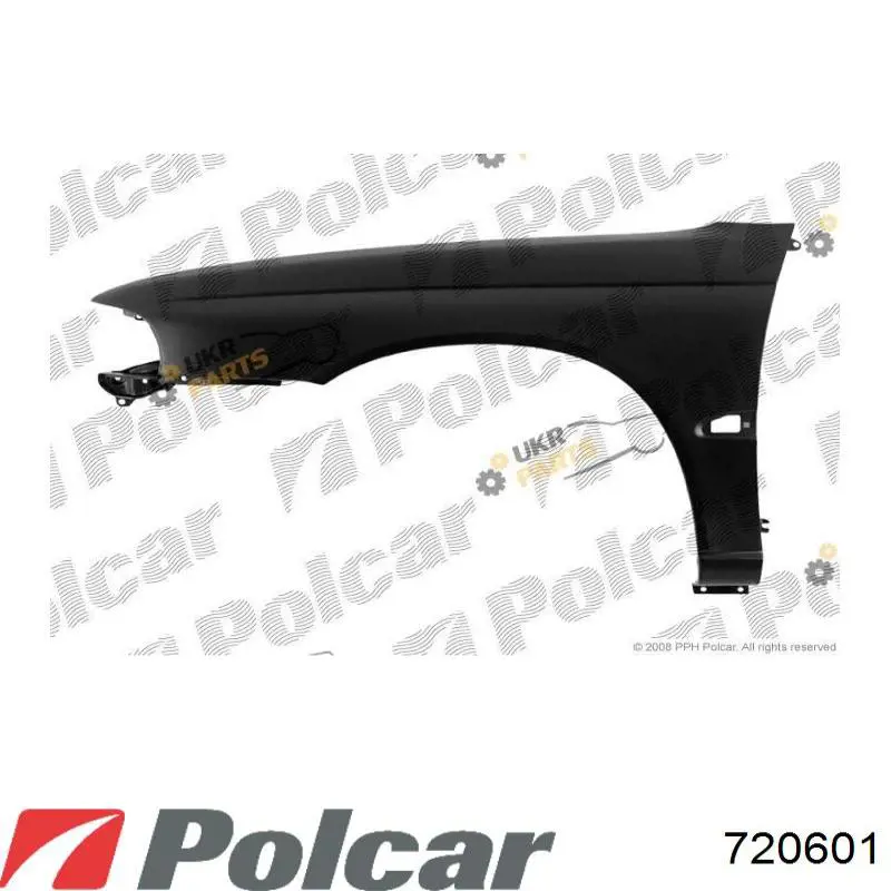 Błotnik przedni lewy do Subaru Legacy II BD, BG