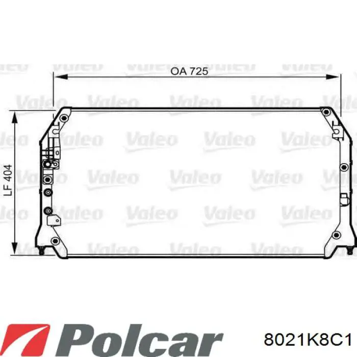Chłodnica klimatyzacji do Lexus GS  JZS160