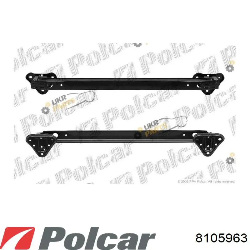 Wzmocnienie zderzaka tylnego do Toyota Yaris  SP90